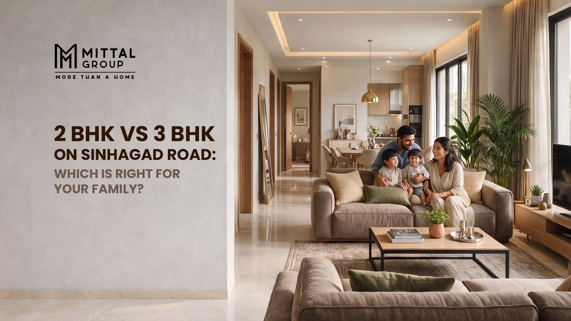 3 BHK vs 2 BHK on Sinhagad Road
